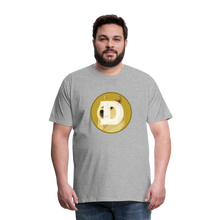 Load image into Gallery viewer, Dogecoin T-Shirt - heather gray
