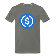 Load image into Gallery viewer, USD Coin T-Shirt - asphalt gray
