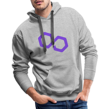 Load image into Gallery viewer, Polygon Hoodie - heather grey
