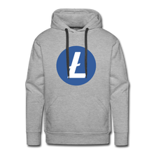Load image into Gallery viewer, Litecoin Hoodie - heather grey

