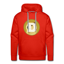 Load image into Gallery viewer, Dogecoin Hoodie - red

