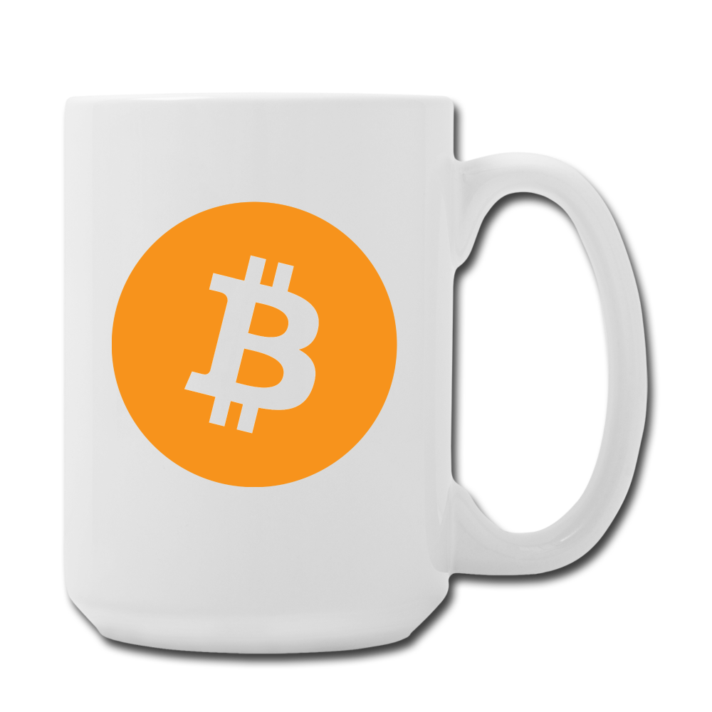 Bitcoin Mug - white