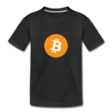 Load image into Gallery viewer, Bitcoin Kids&#39; T-Shirt - black
