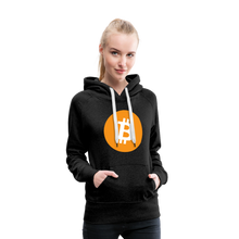 Load image into Gallery viewer, Bitcoin Women’s Hoodie - charcoal grey
