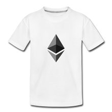 Load image into Gallery viewer, Bitcoin Kids&#39; T-Shirt - white

