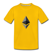 Load image into Gallery viewer, Bitcoin Kids&#39; T-Shirt - sun yellow
