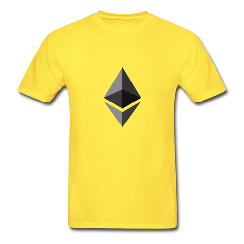 Ethereum Tagless T-Shirt - yellow