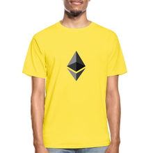 Load image into Gallery viewer, Ethereum Tagless T-Shirt - yellow
