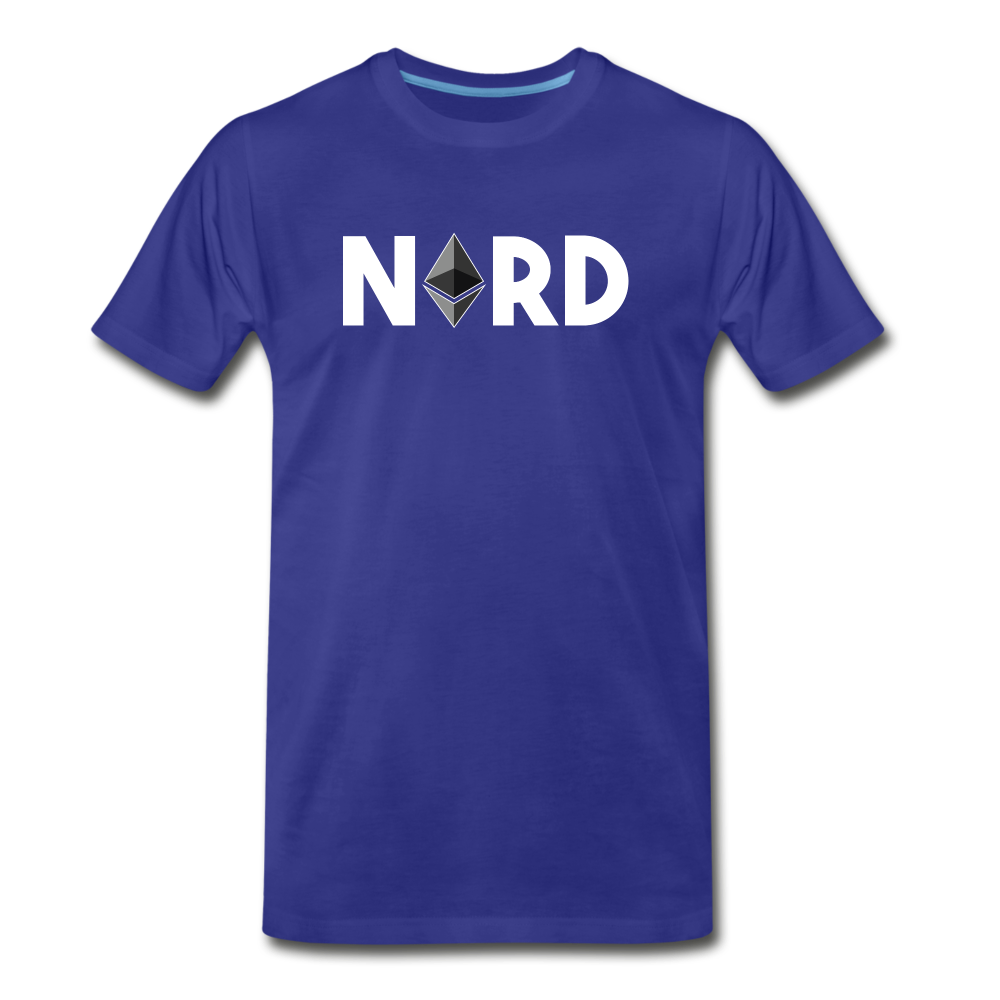 Ethereum Nerd Shirt - royal blue