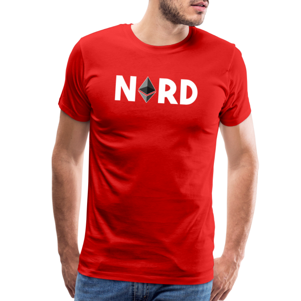 Ethereum Nerd Shirt - red