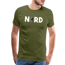 Load image into Gallery viewer, Ethereum Nerd Shirt - olive green

